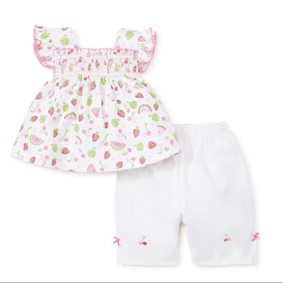 NWT - Kissy Kissy Tutti Frutti Print Capri Set - Picture 1 of 2